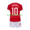 Tenue Danemark Eriksen 10 Enfant Domicile UEFA Euro 2024 Maillot de Foot